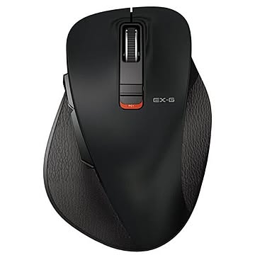 BT5.0 ワイヤレスマウス EX-Gシリーズ 無線 5ボタン 静音 Lサイズ ブラック エレコム M-XGL15BBSBK