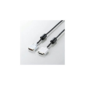 5個セット エレコム DVI延長ケーブル(アナログ/デジタル) CAC-DVIE30BKX5 管理No. 4589453402136