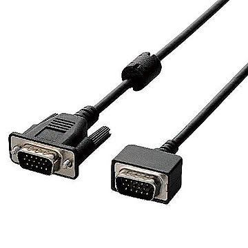 エレコム コンパクトコネクタD-Sub15ピンケーブル CAC-C20BK 管理No. 4953103459939