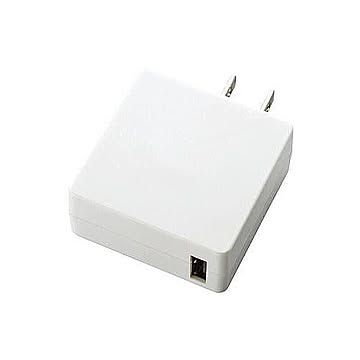 エレコム エクリア専用USB充電器 HCM-AC2A01WH 管理No. 4953103295889