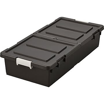 ベッド下収納ボックス 4個組 J-330199-4クリア・J-330364-4ブラウン【252】/