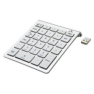 ミヨシ 2.4GHzワイヤレステンキー シルバー TEN24G01/SL 管理No. 4951241142232