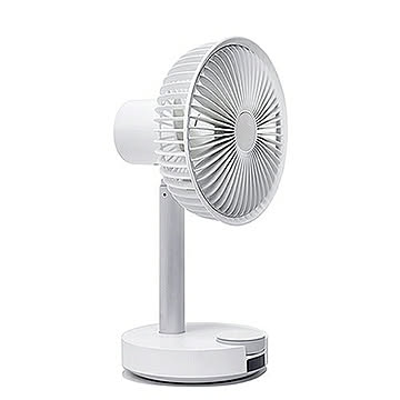 BLUEFEEL 4D FAN 多機能コードレス卓上扇風機 ホワイト BFN301-W