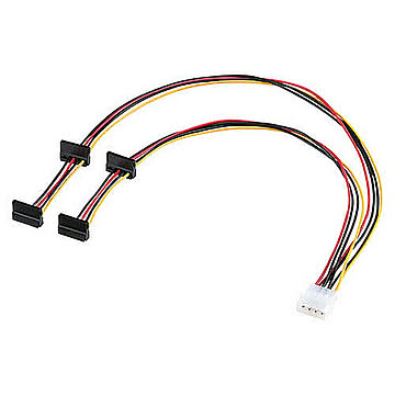 サンワサプライ　シリアルATA電源4分岐ケーブル　TK-PWSATA8N 管理No. 4969887890288