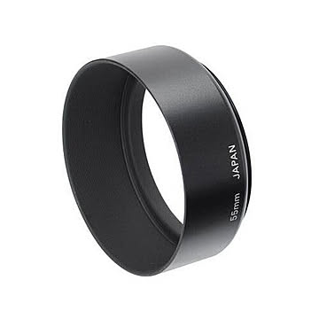 エツミ メタルフード 55mm ブラック E-6567 管理No. 4975981656798