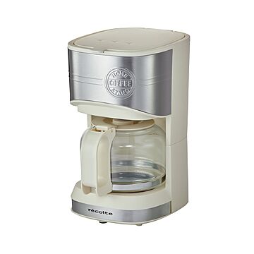 recolte HOME COFFEE STAND RHCS-1 ホワイト コーヒーメーカー 5杯分