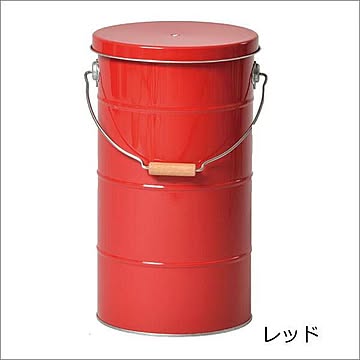 渡辺金属工業 ライスストッカー 10kg レッド