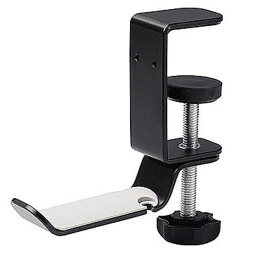 エレコム ヘッドホンスタンド ホルダー クランプ式 デスク下 収納 ブラック HP-DSDSKBK 管理No. 4549550230896