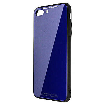 日本トラストテクノロジー ワイヤレス充電対応ケース for iPhone8 Plus (ネイビー) TPUGC8P-NV 管理No. 4520008247956