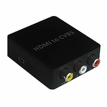 テック HDMI→コンポジット変換器　電源不要タイプ　HDCV-001 HDCV-001 管理No. 4533239022582