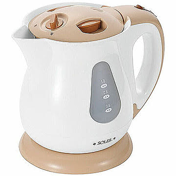 ソレイユ 電気ケトル 1l 9148-034