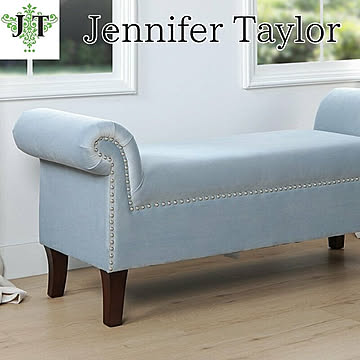 ジェニファーテイラー Jennifer Taylor ロールアームベンチ Velours-NLB(ベロア) 33031RB-065
