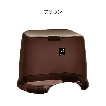 アンティクリスタル風呂椅子角 HK ブラウン