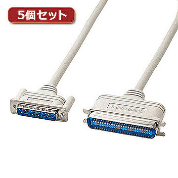 5個セット サンワサプライ SCSIシステムケーブル KB-SCM1K2X5 管理No. 4589452967858