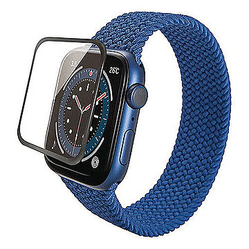 エレコム Apple Watch 44mm/フルカバーフィルム/ブラック AW-20MFLGGCRBK 管理No. 4549550206655