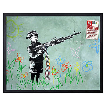 【bicosya/美工社】Banksy /バンクシー No　Parking　ノー　パーキング