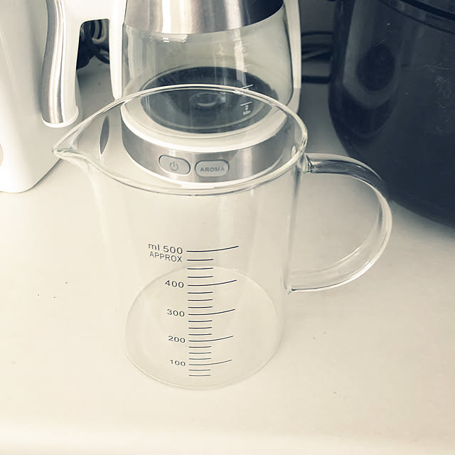 計量カップ,お気に入りアイテム,耐熱ガラス計量カップ,100均,宜しくお願い致しますm(_ _)m,お気に入り,Daiso,シンプル,初心者,フォロー大歓迎,RoomClipの出逢いに感謝♡,Kitchen Taeの部屋