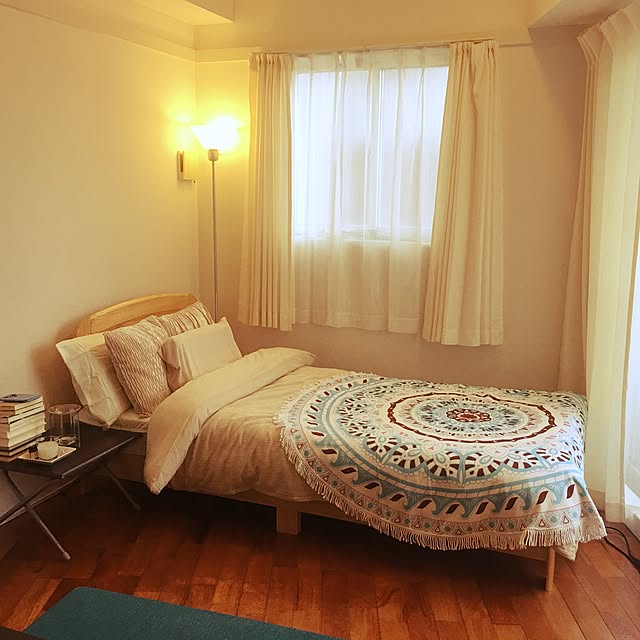 おすすめカーテン95選 ニトリの商品や一人暮らしの実例など Roomclip Mag 暮らしとインテリアのwebマガジン