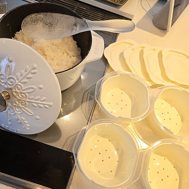 Kitchen,ミサワホーム,Daiso,ご飯冷凍容器,ご飯冷凍,マーナ極冷凍ごはん容器,マーナ対DAISO,しゃもじはマーナ推し,ご飯保存容器 mutyukingの部屋