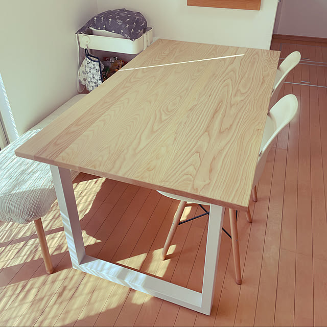 ダイニングテーブル,かなでもの,ナチュラル,購入品紹介,My Desk sucoriの部屋