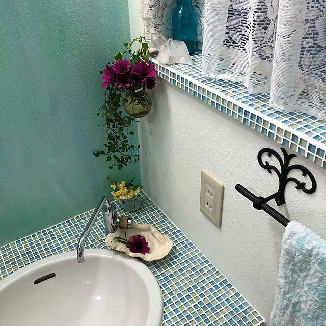 トイレのインテリア,DIY,ハンドメイド,Bathroom mikalove009の部屋