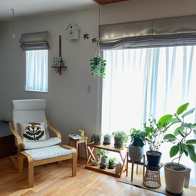 Lounge,癒しスペース,ナチュラルインテリア,小さなおうち,NO GREEN NO LIFE,RCの出会いに感謝♡,グリーンのある暮らし,子どもと暮らす,イベント参加♡,NO RC NO LIFE☻*,見てくださって感謝です♡,平凡な毎日に感謝◡̈♥︎,夏,観葉植物のある暮らし,変わり映えなくてすみません^^;,ベルメゾン,ポエング,IKEA ha_ru76の部屋