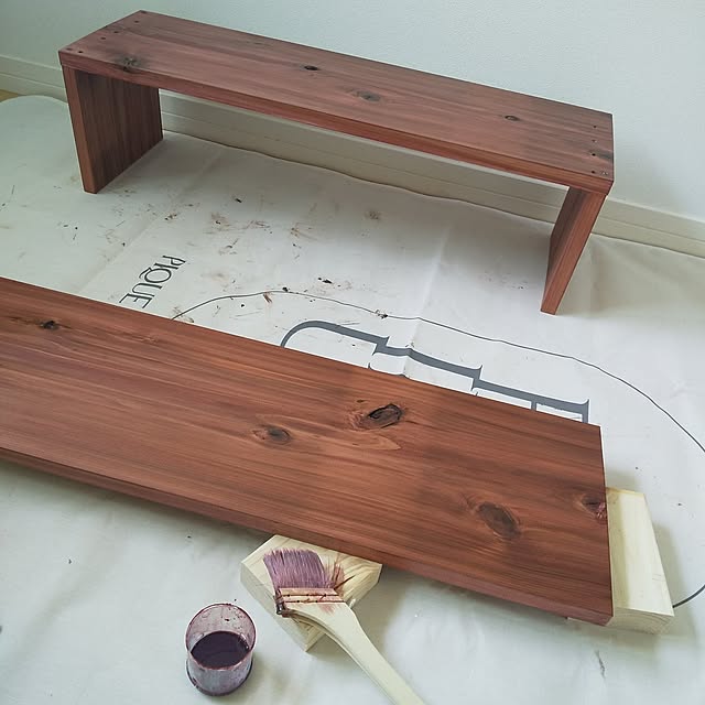 DIY,見せる収納,ディスプレイコーナー,グッズ収納,初心者でも出来るDIY,収納,DIY初心者,ハンガーラック,ハンガーラックDIY,ショップ風,木目が好き,推しグッズ収納,コの字ラック,ロの字ラック,ブリキトランク,トランクケース,男前インテリア,My Shelf rikkyの部屋