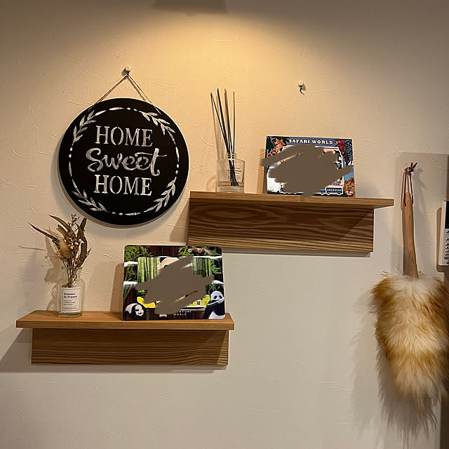 Lounge,家族写真コーナー,ナチュラル,ニトリ,ニトリ購入品 asahinahomeの部屋