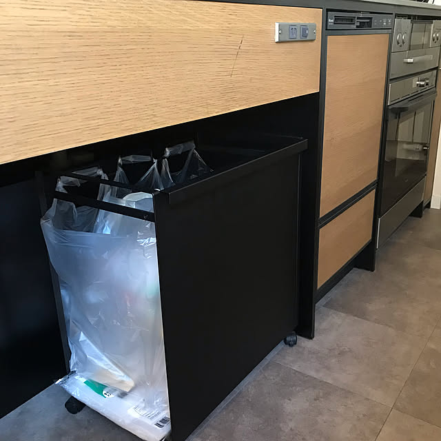 ダストワゴン,Kitchen,山崎実業 分別ダストワゴン,山崎実業 tower micの部屋