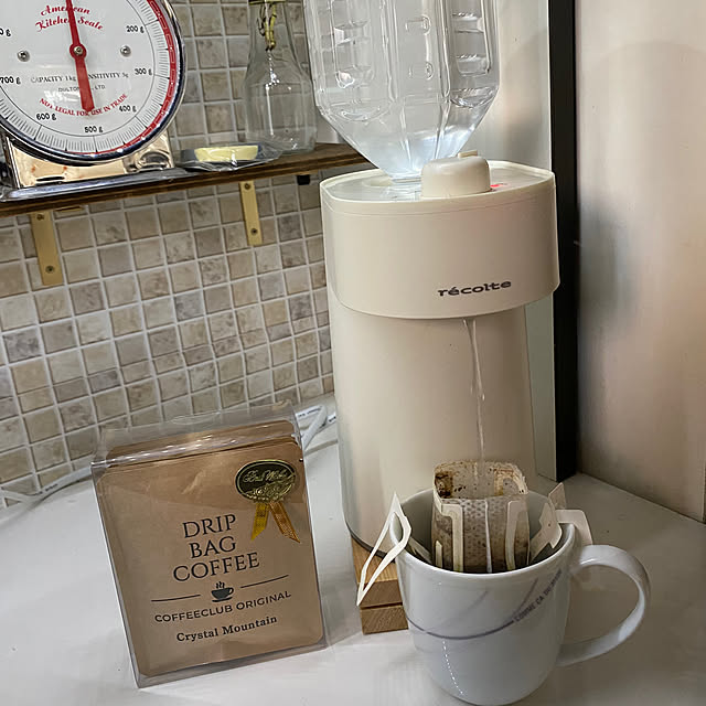 Kitchen,連投すみません,ドリップコーヒー,レコルトホットウォーターサーバー,便利アイテム alchoの部屋