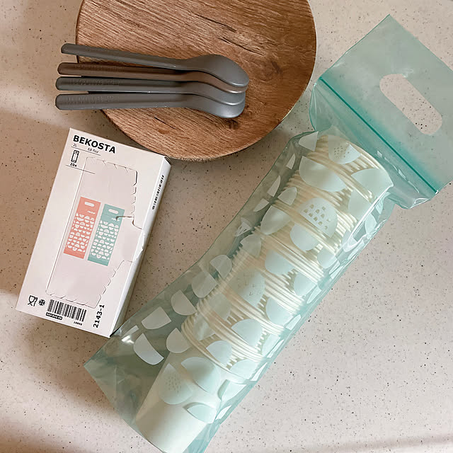 IKEA,ジップロック,フリーザーバッグ,キッチン雑貨,Kitchen skhrの部屋