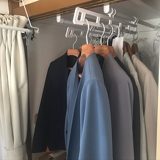 My Shelf,ジャケット用ハンガー,押入れ収納,ニトリ tmmの部屋