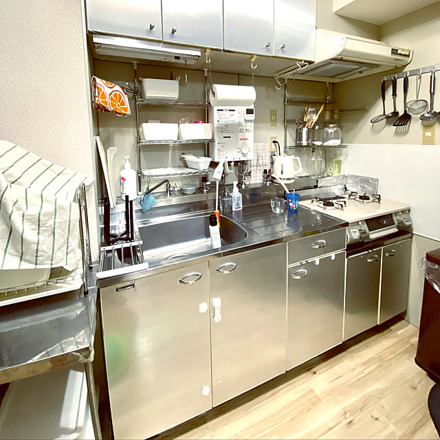 DIY,団地,市営　団地　シングルマザー,セリア,ダイソー,IKEA,Kitchen achamuの部屋