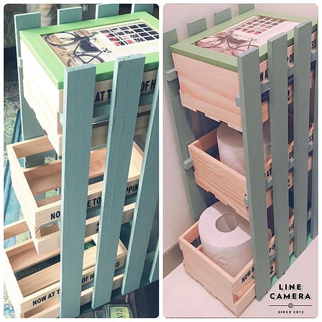 すのこDIY,seria,イベント参加中,トイレのインテリア yuzuの部屋