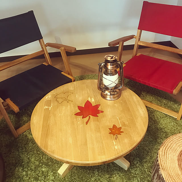 丸テーブル,テーブルdiy,紅葉,秋のインテリア,エポキシ樹脂,わたしのハンドメイド 秋,いつもイイね！ありがとうございます♪,Room Clipとの出会いに感謝✳︎,My Desk mamの部屋