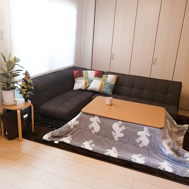 Lounge,こたつ,ニトリのダイニングソファー,IKEA,ステイホーム,年末年始仕様 VERANDARJUNの部屋
