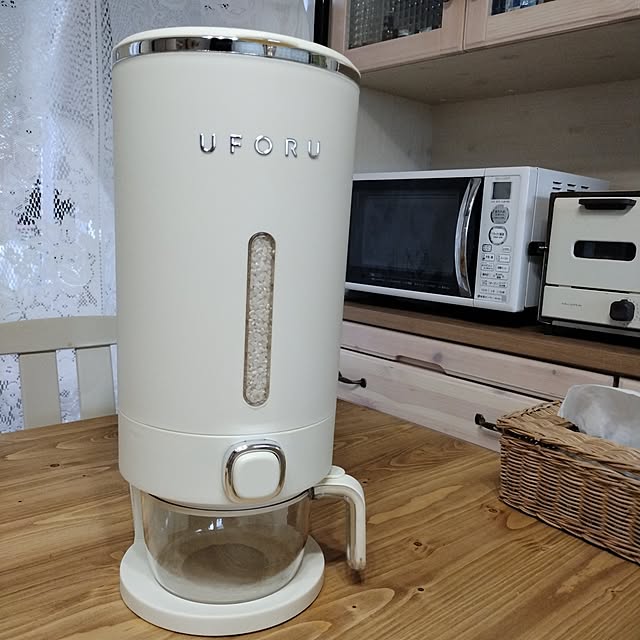 Kitchen,買ってよかったもの,ライスストッカー,可愛いのが好き,ベージュ,ライスストッカー 10キロ neoyukikoの部屋