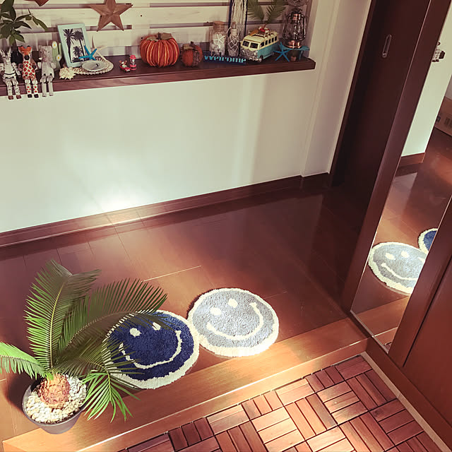 Entrance,IKEA,DIY,賃貸戸建て,好きなものを好きなように,ソテツ,salut!,niko and…,南国植物,賃貸でも自分の好みに,WTW ei_naの部屋