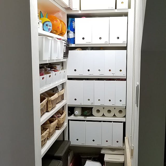 Kitchen,パントリー,パントリー収納,整理整頓,食品庫,食品ストック,食品収納,ニトリ momiの部屋