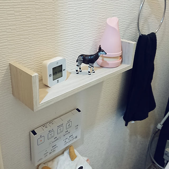 Bathroom,トイレ棚,KLOCKIS（クロッキス）,IKEA,オカピ GARAGEDRiVE443Kの部屋