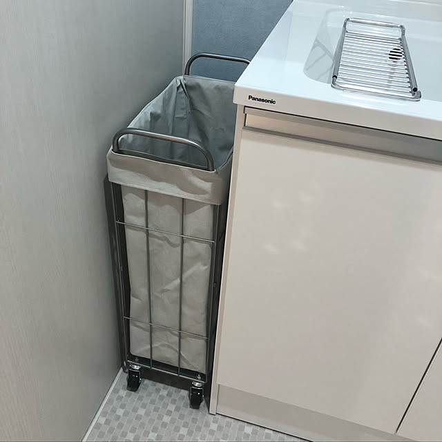 シンデレラフィット,寒色系,洗濯物入れ,ランドリーラック,ランドリーバスケット,ランドリーボックス,Bathroom M30の部屋