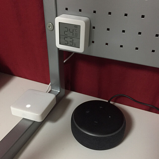 echo dot,Switchbot温湿度計,SwitchBot Hub Mini,SwitchBot,IoT化,スマートホーム,Lounge aoiの部屋