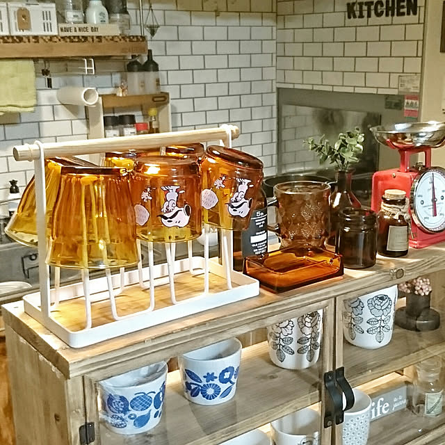 これさえあれば、わたしの部屋,tosca,賃貸でも諦めない！,賃貸でも楽しく♪,壁紙屋本舗さん,セリア,ダイソー,いつもいいねやコメありがとうございます♡,fireking,ショーケースDIY,DURALEX,DURALEX×PEANUTS,アンバー,DALTON,marimekko,松尾ミユキさん firekingの部屋