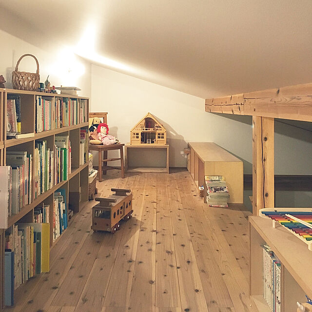 ロフト,絵本収納,趣味部屋,Overview yukikoの部屋