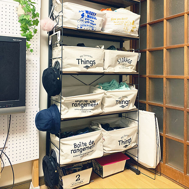 衣類収納,どうにかしたい,日本家屋,おしゃれな家にしたい,こどもと暮らす。,吊り下げ収納,ダイソー,My Shelf metaboの部屋