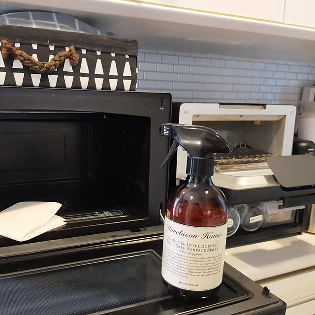 Kitchen,RoomClipショッピング,電子レンジ内の掃除,トースターの掃除,簡単拭き取り,植物由来原料,フードセーフスプレー,480ml,ホワイトグレープフルーツの香り,Murchison-Hume,日本製,株式会社フジイ,RoomClip運営の皆さまに感謝☆,RoomClip mag 掲載,ライターのkuronekoさんに感謝,2022/11/03mag掲載 jinの部屋