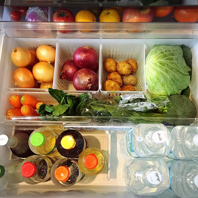 憧れのスマート収納♡このユーザーさんの冷蔵庫の中が凄い