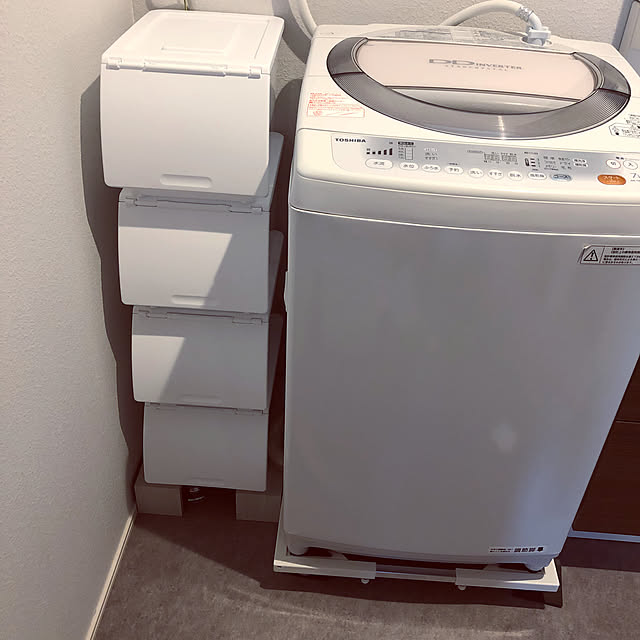 隙間収納,洗濯機横のスペース,フラッテ,ニトリ,注文住宅,こどもと暮らす。,マイホーム記録,ムクヤホーム,収納ケース,Bathroom nekekinの部屋