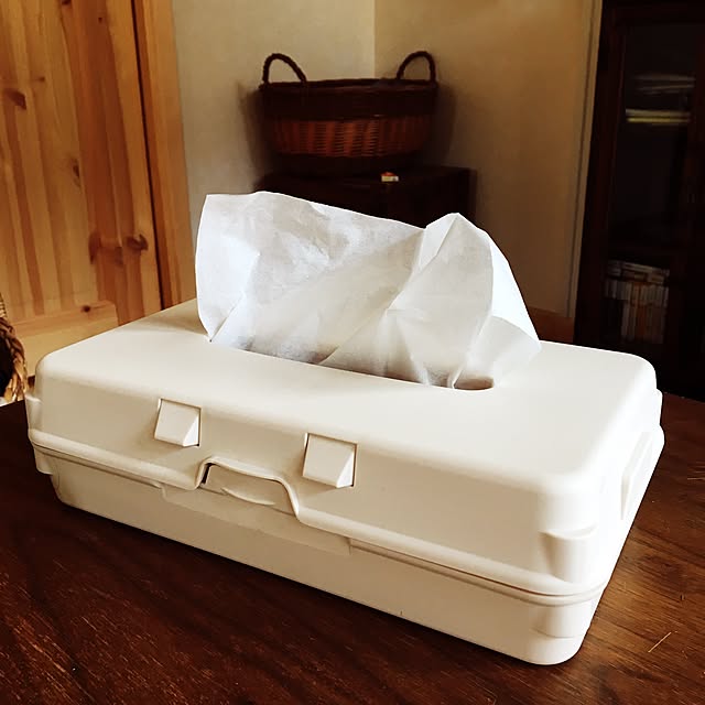 これで生活感ゼロに セリアのティッシュケースを紹介 Roomclip Mag 暮らしとインテリアのwebマガジン