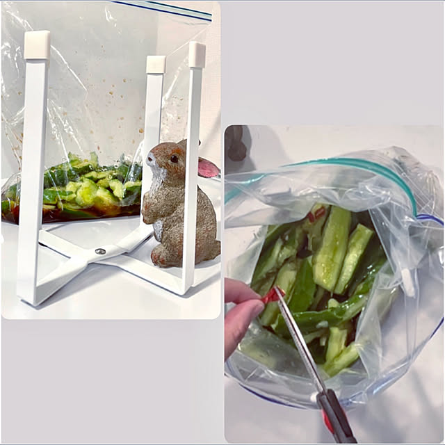 エコスタンドのススメ,エコスタンド,ニトリ,きゅうりの甘酢漬け,キュウリ,作り置きレシピ,作り置きおかず,倉庫の中に家を建てる,倉庫で暮らす,倉庫,Kitchen,シエラS SIELUの部屋